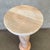 Hollywood Regency Vintage Blush Mable Column Pedestal #4 For Sale - Image 3 of 7