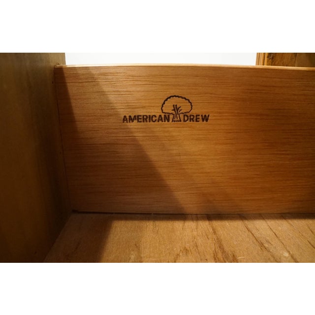 Brown American Drew Coastal Contemporary Style 36" Media Cabinet / Armoire For Sale - Image 8 of 12