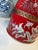 Vintage Hand Painted Red Tole Floral Wall Pocket Planter Mailbox For Sale In Miami - Image 6 of 11