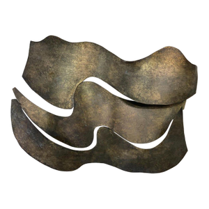 Mid Century Brutalist Metal Abstract Wall Art