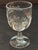 Transparent Rare- Clear 1902 Cork (Ireland) Exhibition Souvenir Etched Stemmed Glass For Sale - Image 8 of 14
