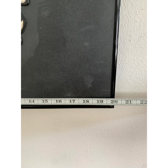 Jere Carrasco - "Quatro" Framed Dimensional Drawing For Sale - Image 4 of 8