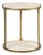 Mardy Brass & Stone Side Table For Sale