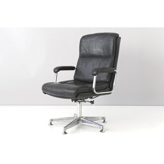 Conference Chair with Tilting Mechanism from Drabert, Germany, 1970s For Sale - Image 14 of 14
