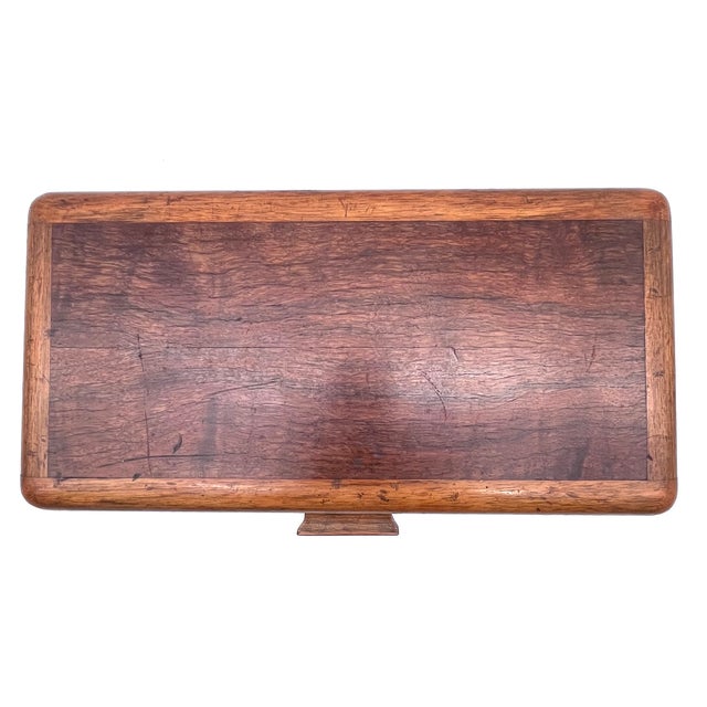 Art Deco Bread Box in Handcrafted Walnut, 1930s For Sale - Image 12 of 18