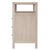 2020s Nora 27 in. W Rectangular Wood 3 Drawer Tall Nightstand with Open Shelf on Top, Antique Taupe For Sale - Image 5 of 8