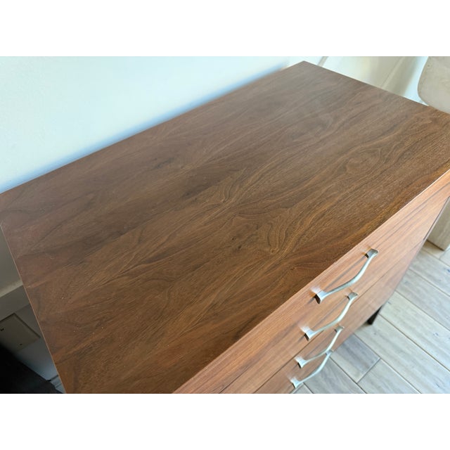 Meet your new favorite statement piece. This oversized Mid-Century Modern bachelors chest have been fully refinished with...