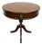Vintage Imperial Furniture All Mahogany Drum Table End Table Lamp Table For Sale