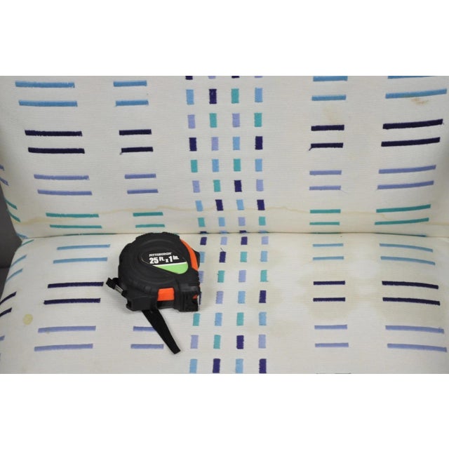 White Vintage Mid Century Modern Brno Style Chrome Cantilever Arm Chairs after Milo Baughman - a Pair For Sale - Image 8 of 15