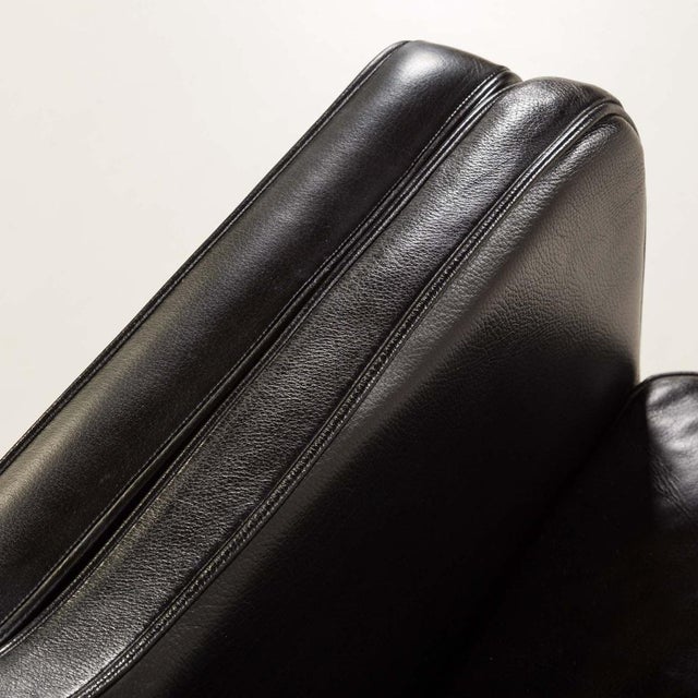 Black Leather 3-Seater Sofa from Mogens Hansen, 1970s For Sale - Image 14 of 16