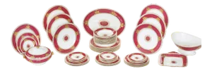 Wedgwood Porcelain Dinner Service for Twelve People