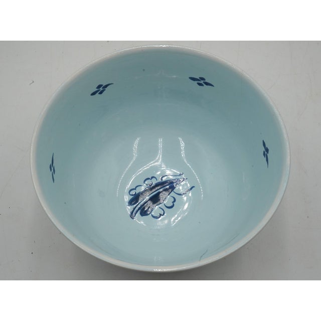 Traditional 1980s Royal Delft Colonial Williamsburg Porcelain Bowl For Sale - Image 3 of 9