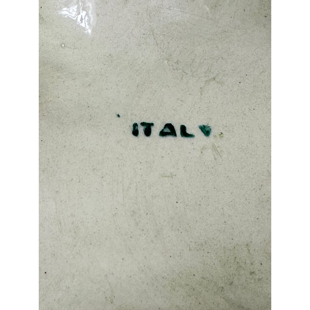 Vintage Vegetable Serving Plate For Sale - Image 9 of 9