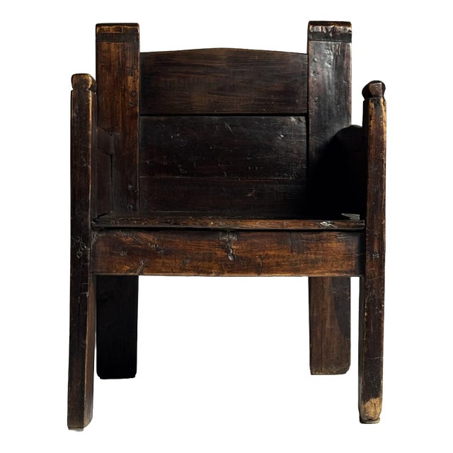 Spanish Chair, 18th Century For Sale