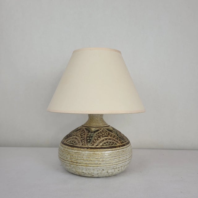 Ceramic Table Lamp by Marcel Giraud for Vallauris, 1960s For Sale - Image 3 of 9