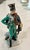 Green Vintage Ernst Bohne & Sohne German Porcelain Figurine of French Soldier For Sale - Image 8 of 14