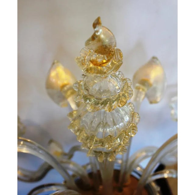 Mid 20th Century ZanchiMurano - Venetian Table Lamp For Sale - Image 5 of 7