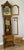 Vintage Grandfather Clock in Oak For Sale - Image 14 of 17