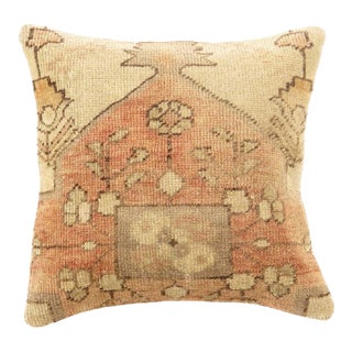 Pasargad DC Vintage Hand Knotted Rug Turkish Pillow For Sale
