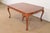 Brown Romweber Antique Chippendale Burl Wood Extension Dining Table, Newly Refinished For Sale - Image 8 of 14