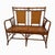 A beautifully detailed faux bamboo and cane loveseat bench that strikes the balance between refined and relaxed. The frame...
