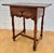 Antique Castilian Oak Side Table With One Carved Drawer, 1920s For Sale - Image 15 of 15