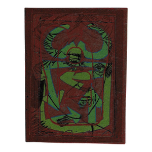 1984 Modern Portrait Serigraph by Montag