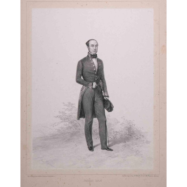 Denis Auguste Marie Raffet, Frederic Lepla, Original Lithograph, 1848 For Sale - Image 3 of 3
