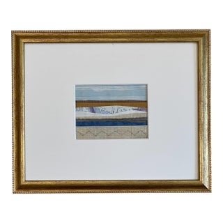 Contemporary Semi-Abstract​ Mixed Media Nautical Sailcloth Landscape​ - By JJ-Hogan | Behold the Beauty of the World For Sale