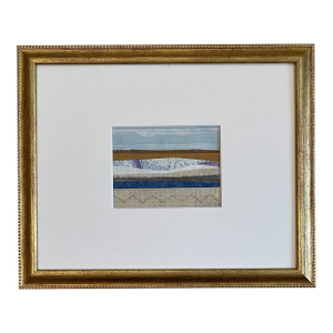 Contemporary Semi-Abstract​ Mixed Media Nautical Sailcloth Landscape​ - By JJ-Hogan | Behold the Beauty of the World
