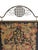 Antique Wrought Iron Needlepoint Fireplace Screen For Sale - Image 4 of 4