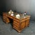 Burr Walnut Partners Desk, 2000s For Sale - Image 9 of 10