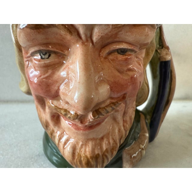 Mid 20th Century Vintage Royal Doulton Robin Hood Character Small Mug For Sale - Image 5 of 12