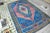 1960s Vinage Blue Rug For Sale - Image 6 of 11