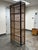 Mid 20th Century Wicker, Glass + Black Bamboo Étagère, Mid 20th Century For Sale - Image 5 of 12
