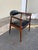 Mid 20th Century Mid Century " Model Casala" Teak Black Vinyl Armchair For Sale - Image 12 of 12
