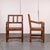 Set of six mid-century Spanish Revival vernacular ladder back pine chairs., two armchair and 4 side chairs. These chairs...