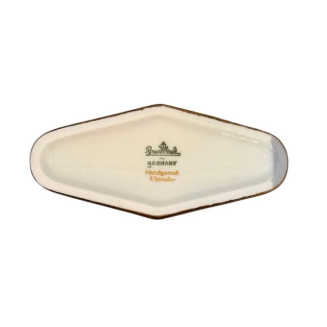 1980s Helmut Dresler's "Goldfeuer": Rosenthal Porcelain Art Vase For Sale - Image 16 of 18