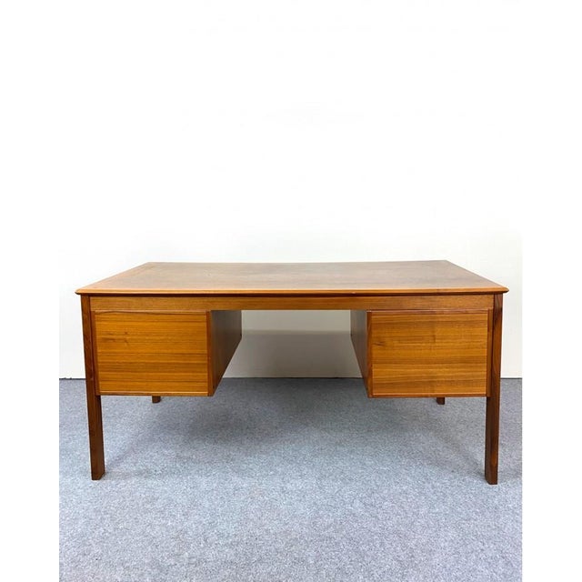 Swedish Rosewood Desk, 1970s For Sale - Image 4 of 8