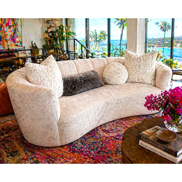 The Laguna Sofa is a great design for any interior concept. Produced of a solid wood frame and upholstered in a rich...