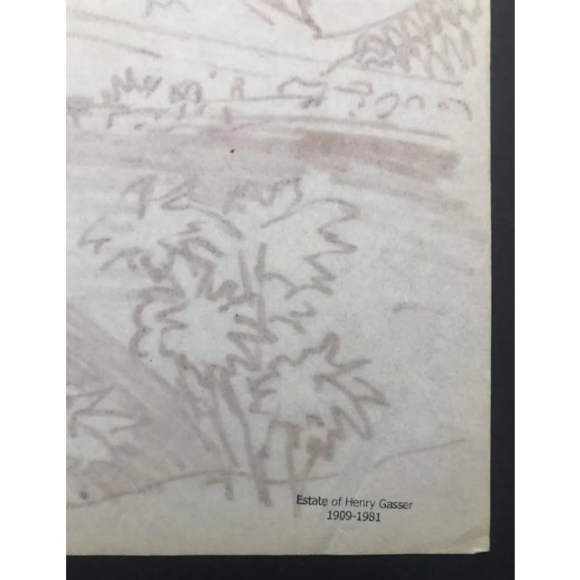 Henry Gasser (1909-1981) spent most of his working career painting everyday scenes in the cities and harbors of New Jersey...