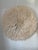 African Juju Feather Headdress, 30 In. Diameter, Off-White For Sale - Image 4 of 4