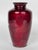 Japanese A Japanese Red Ground Enamel Vase With Roses For Sale - Image 3 of 5