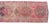 Pink Hand-Knotted Distressed Turkish Runner Rug . Low Pile Full Tribal Design Runner Rug 2′9″ × 12′3″ For Sale - Image 8 of 12