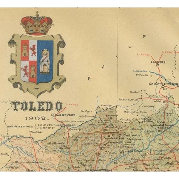 Study of This Spanish Province, 1902 For Sale - Image 4 of 6
