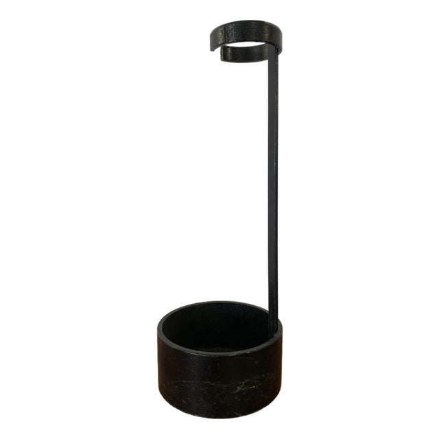 1960s Cast Iron Post Modern One Off Umbrella Stand For Sale