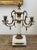 French Pair of Louis XVI Style 19th Century Gilt-Bronze and Gilt-Metal and Marble Candelabra For Sale - Image 3 of 10