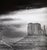 Photorealism "Monument Valley" Black and White Photograph For Sale - Image 3 of 7