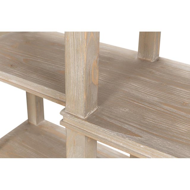 Rustic Wood Display Console For Sale - Image 4 of 13