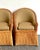 Vintage Woven Rattan Lounge Chairs - A Pair For Sale - Image 10 of 12